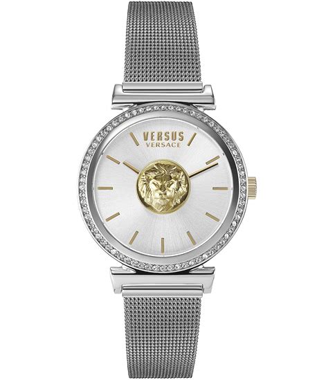 versus versace women's elmont quartz stainless steel bracelet watch|Buy Versus Versace Elmont WOMEN'S Watch VSPEB0218.